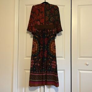 Farm Rio For Anthropologie High Neck Dress